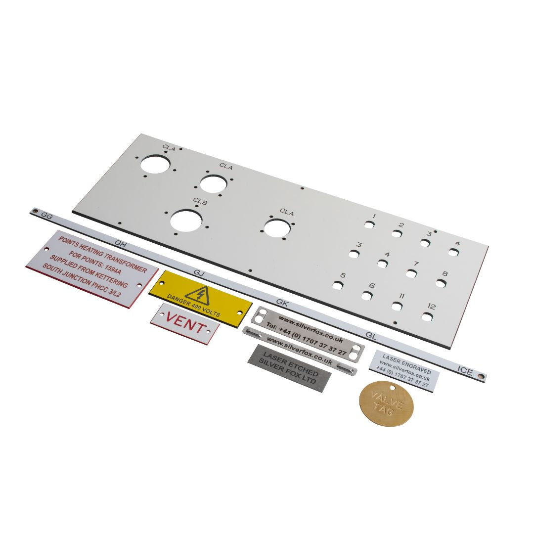 Endurance® Engraved Phenolic Patch Panel Labels