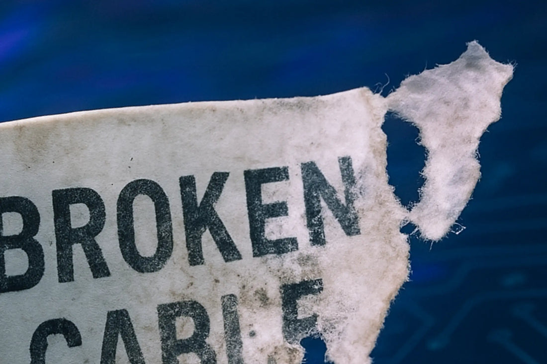 Degraded Cable Label or Wire Marker 