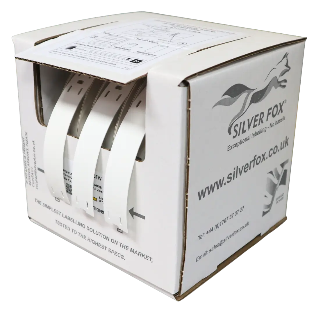 Etiquetas para cables de conexión LSZH, estables a los rayos UV, Fox-Flo®