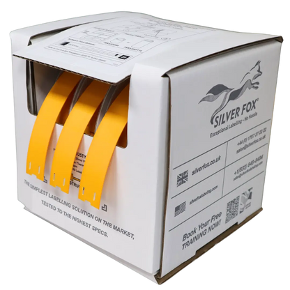 Etiquetas para cables de conexión LSZH, estables a los rayos UV, Fox-Flo®