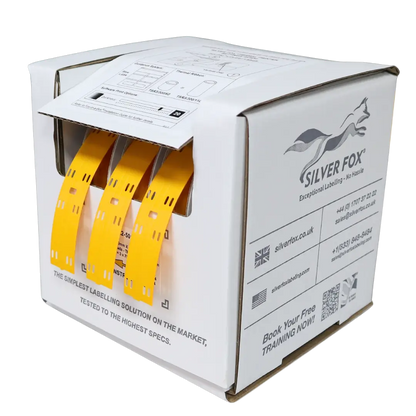 Etiquetas para cables de conexión LSZH, estables a los rayos UV, Fox-Flo®