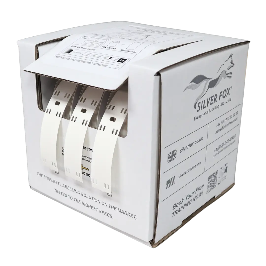 Etiquetas para cables de conexión LSZH, estables a los rayos UV, Fox-Flo®