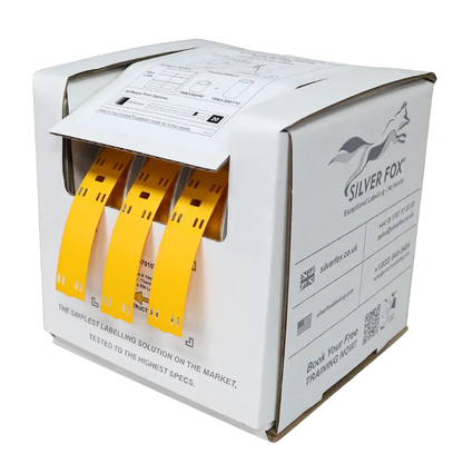 Etiquetas para cables de conexión LSZH, estables a los rayos UV, Fox-Flo®