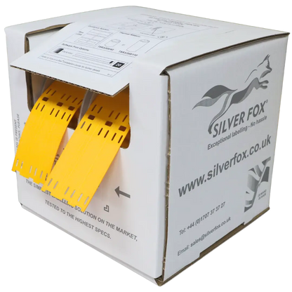 Etiquetas para cables de conexión LSZH, estables a los rayos UV, Fox-Flo®