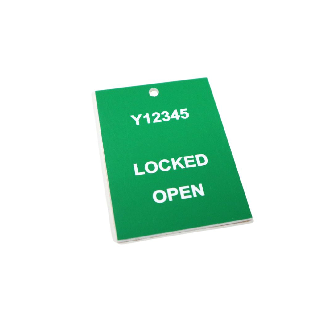 Endurance® Acrylic Laser Engraved Valve Tags