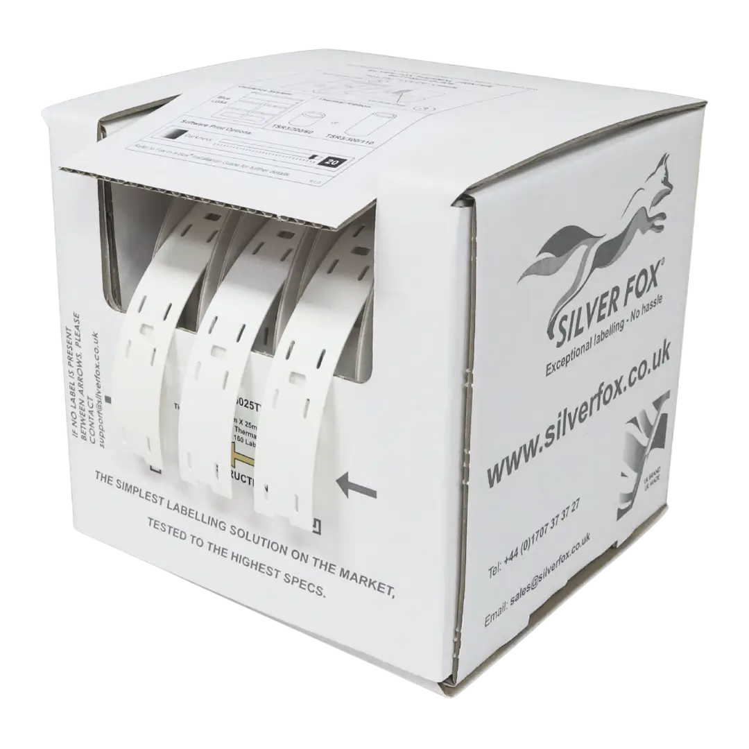 Etiquetas para cables de conexión LSZH, estables a los rayos UV, Fox-Flo®