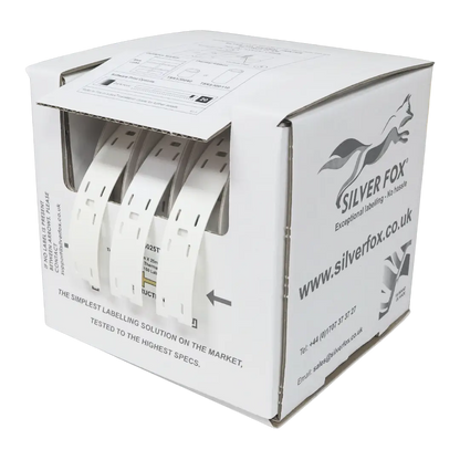 Etiquetas para cables de conexión LSZH, estables a los rayos UV, Fox-Flo®