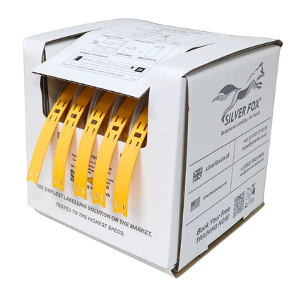 Etiquetas para cables de conexión LSZH, estables a los rayos UV, Fox-Flo®