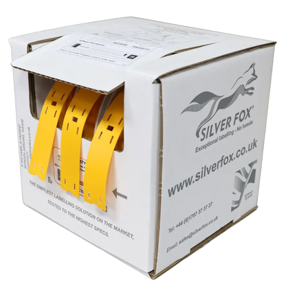 Etiquetas para cables de conexión LSZH, estables a los rayos UV, Fox-Flo®