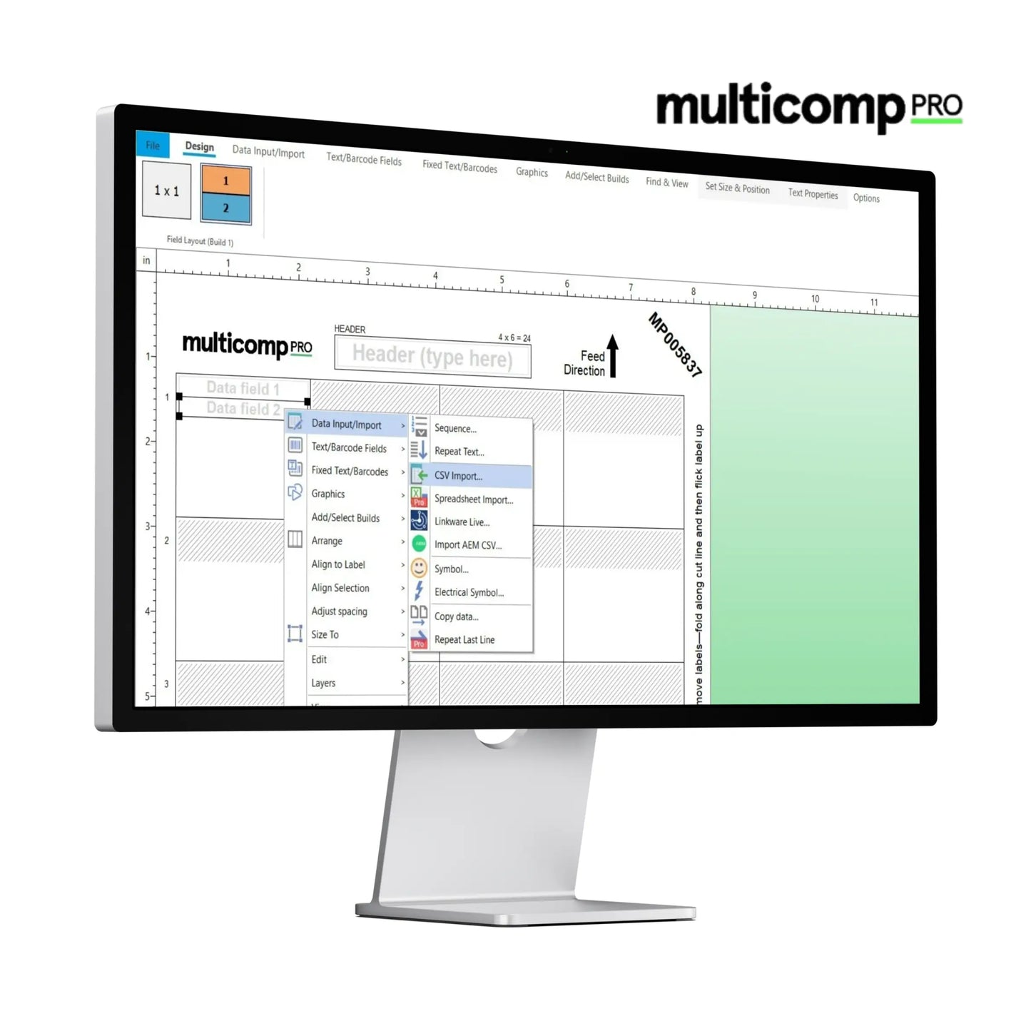 Multicomp Pro® Cable Labeling Software