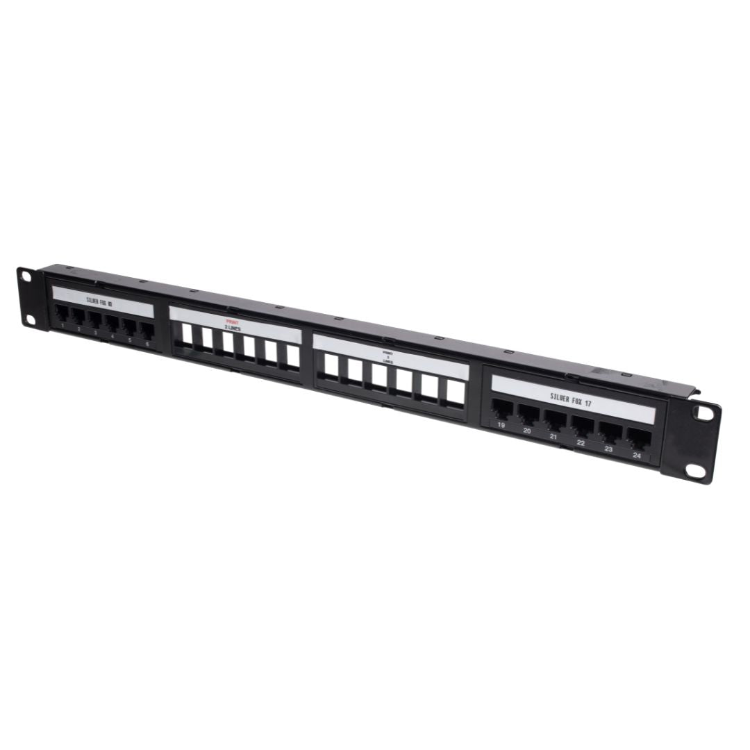 Prolab® Patch Panel Labels – Silver Fox Labeling