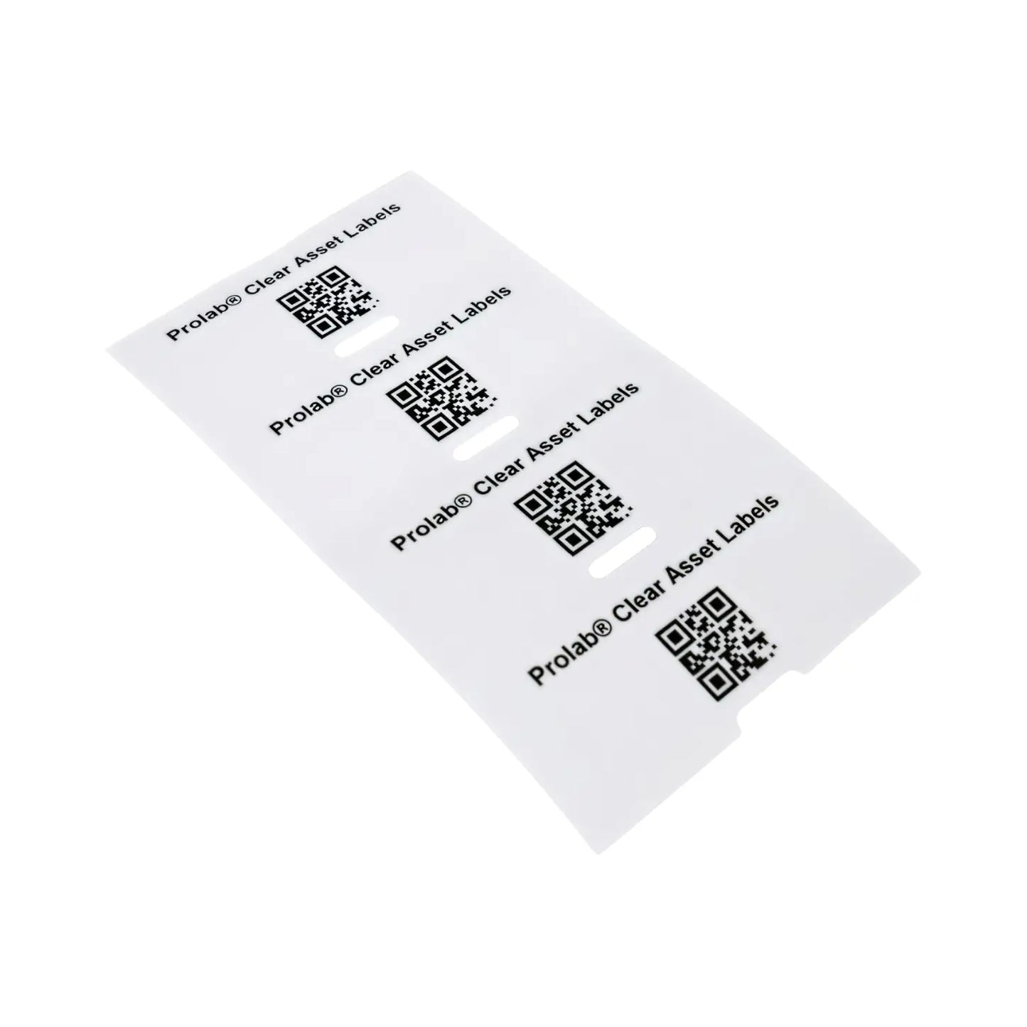 Prolab® Clear Asset Labels