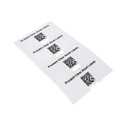 Prolab® Clear Asset Labels